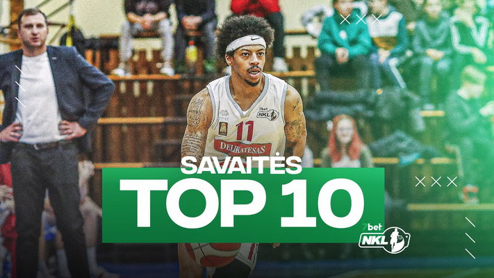 Pamatykite: NKL pirmosios savaitės TOP 10 (VIDEO)